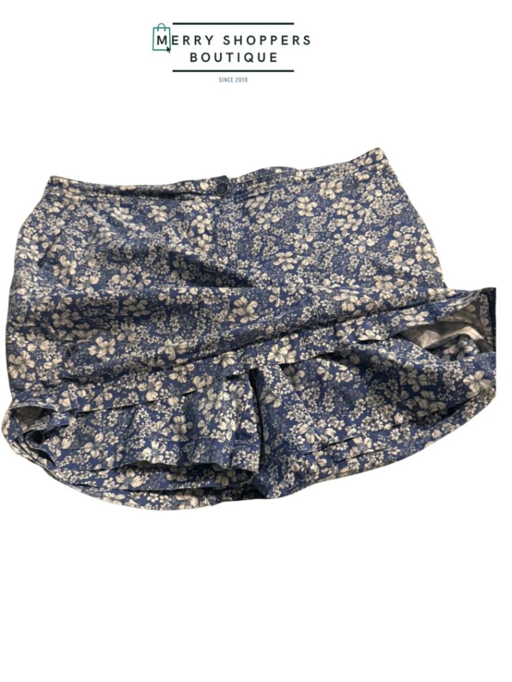 Women’s Floral Cotton Skort